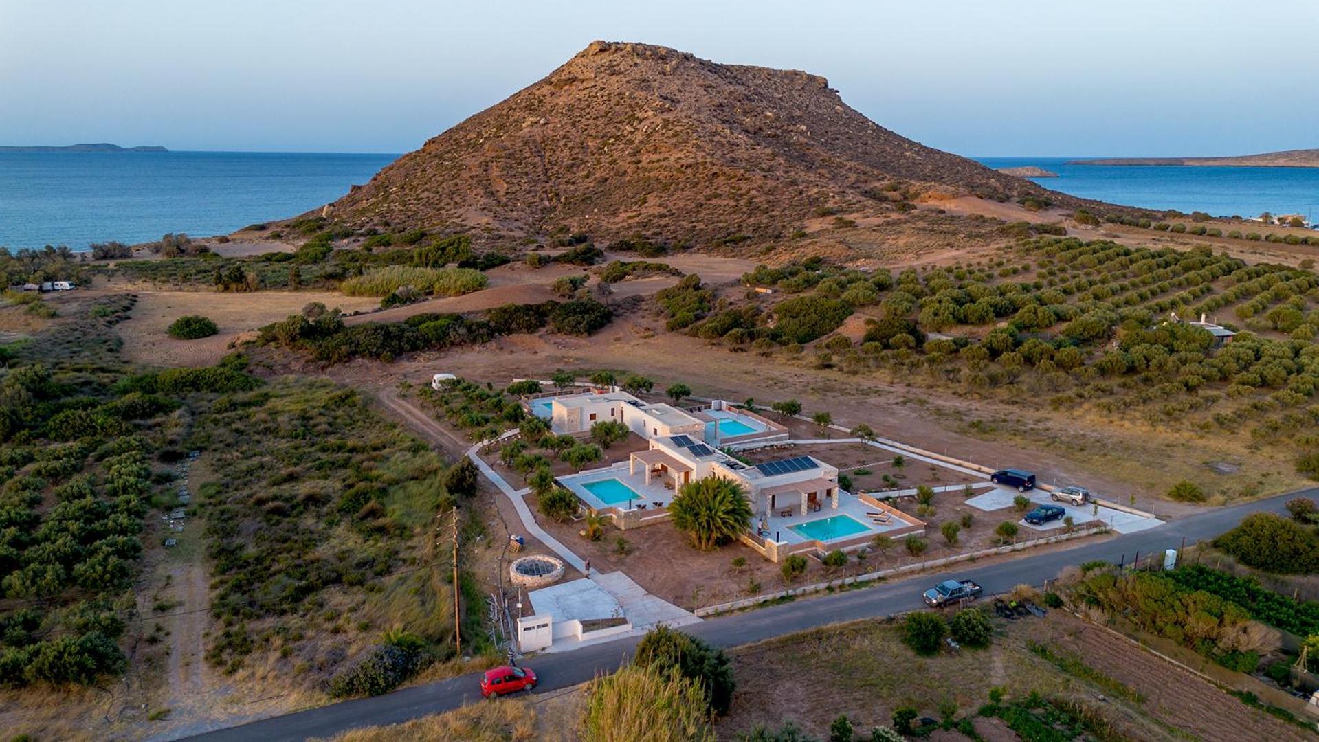 Kastri Hill Luxury Villas Palaikastro Exterior foto
