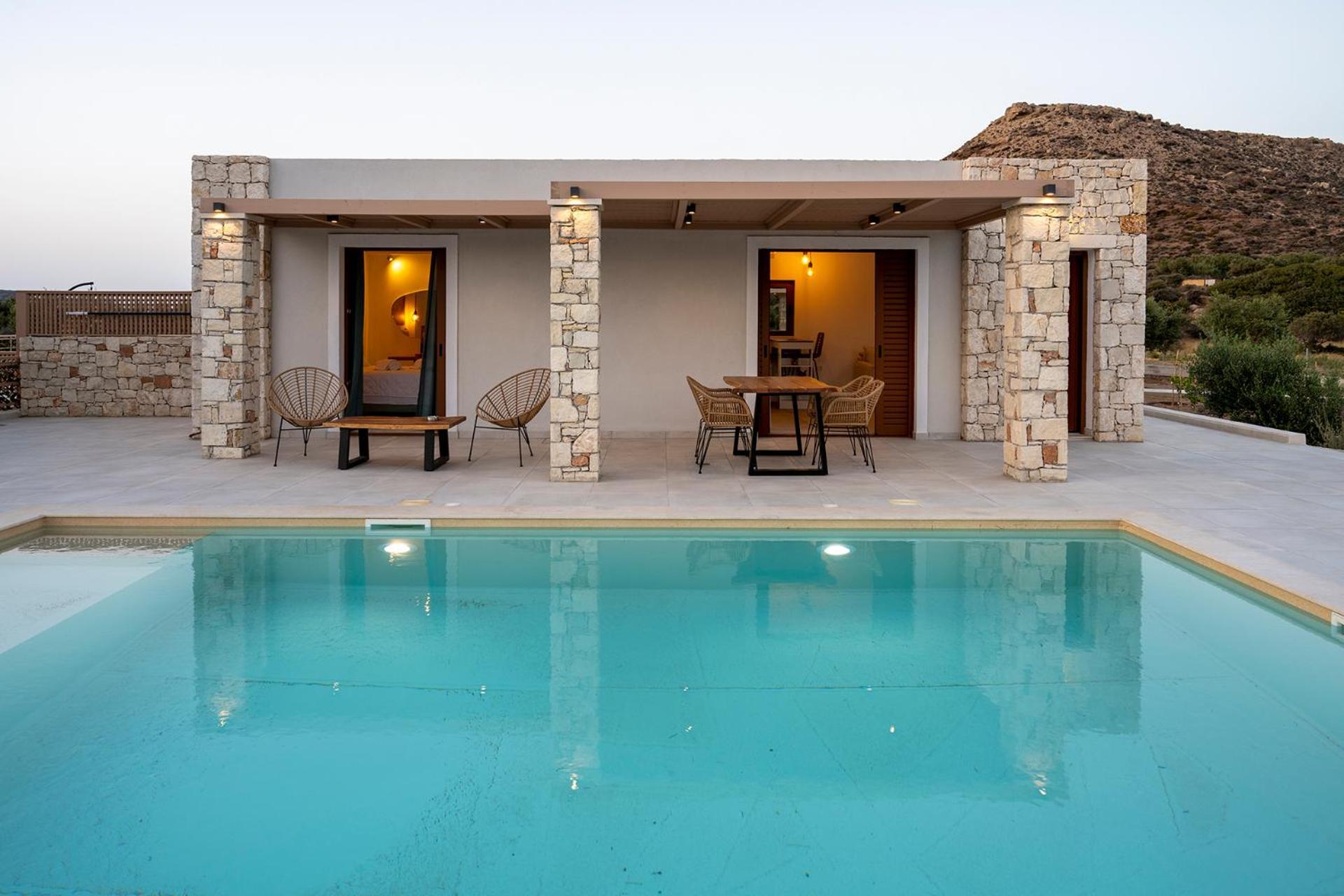 Kastri Hill Luxury Villas Palaikastro Exterior foto